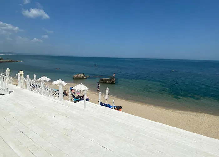 Luxurious Beachfront With Private And Panoramic Views In La Complex 公寓 瓦爾納